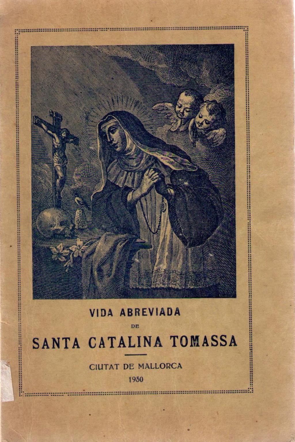 Coberta de Vida abreviada de Santa Catalina Tomassa